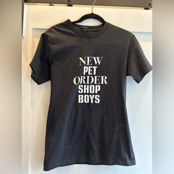 New Order Pet Shop Boys Unity North American tour shirt Size Small Unisex - Picture 1 of 3
